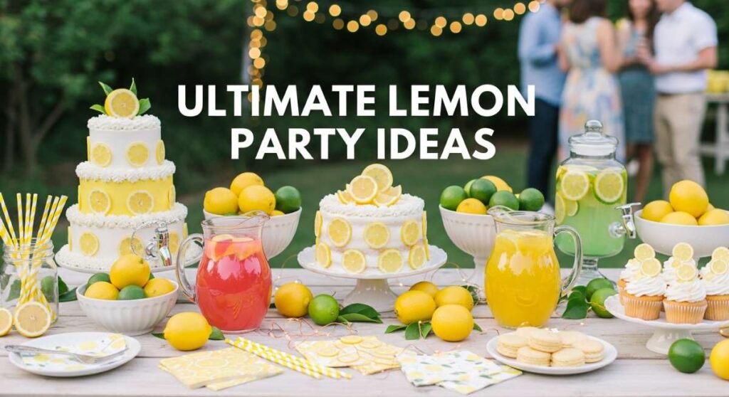 When Life Gives You Lemons, Party! Top Ideas for a Citrus Celebration featured: when life gives you lemons, party! top ideas for a citrus celebration