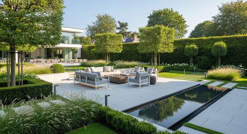 featured: where nature meets luxury: sophisticated garden designs for modern estates