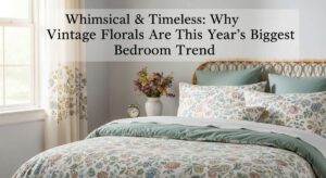featured: whimsical & timeless: why vintage florals are this year's biggest bedroom trend
