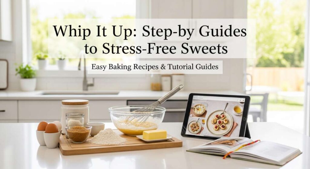 featured: whip it up: step by step guides to stress free sweets