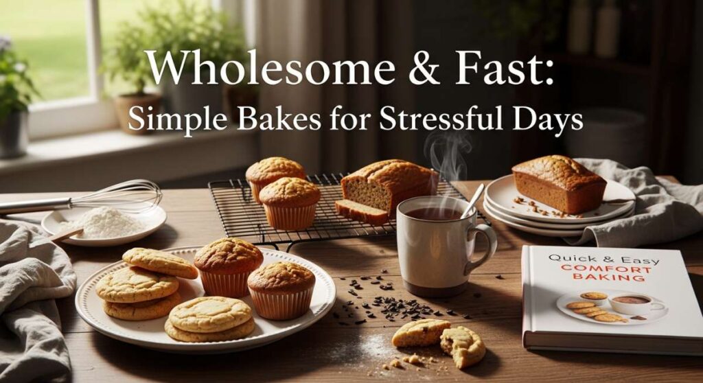 featured: wholesome & fast: simple bakes for stressful days