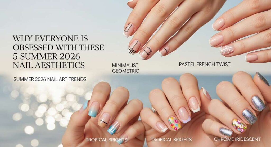featured: why everyone is obsessed with these 5 summer 2026 nail aesthetics