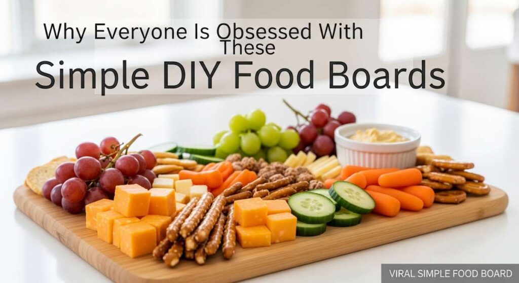 featured: why everyone is obsessed with these simple diy food boards