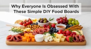 featured: why everyone is obsessed with these simple diy food boards