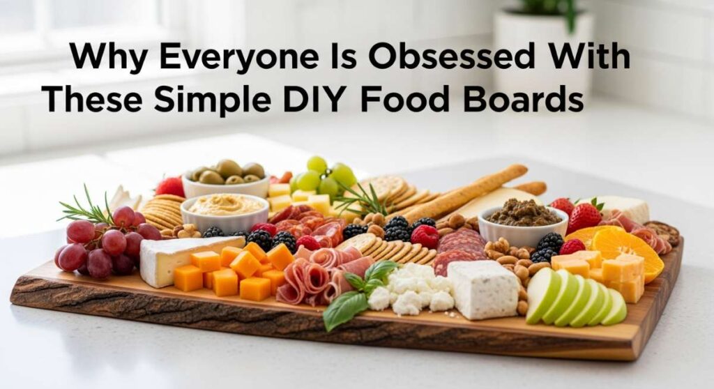 featured: why everyone is obsessed with these simple diy food boards