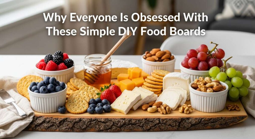 featured: why everyone is obsessed with these simple diy food boards
