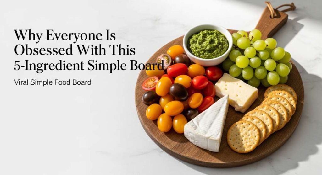 featured: why everyone is obsessed with this 5 ingredient simple board