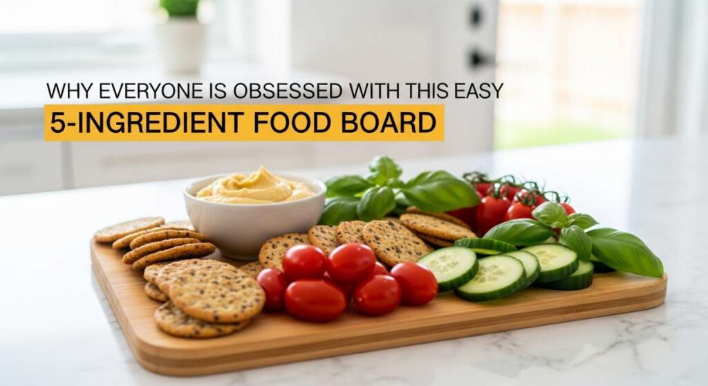 featured: why everyone is obsessed with this easy 5 ingredient food board