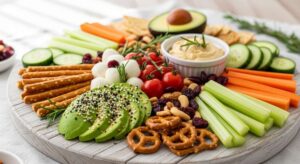 featured: why everyone is obsessed with this easy 5 minute snack board