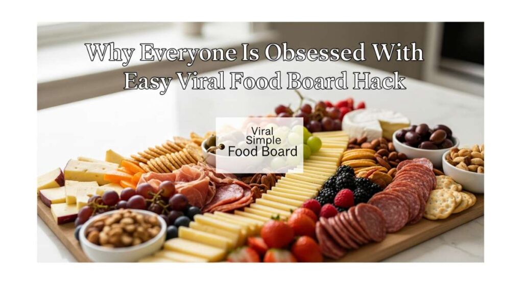 featured: why everyone is obsessed with this easy viral food board hack