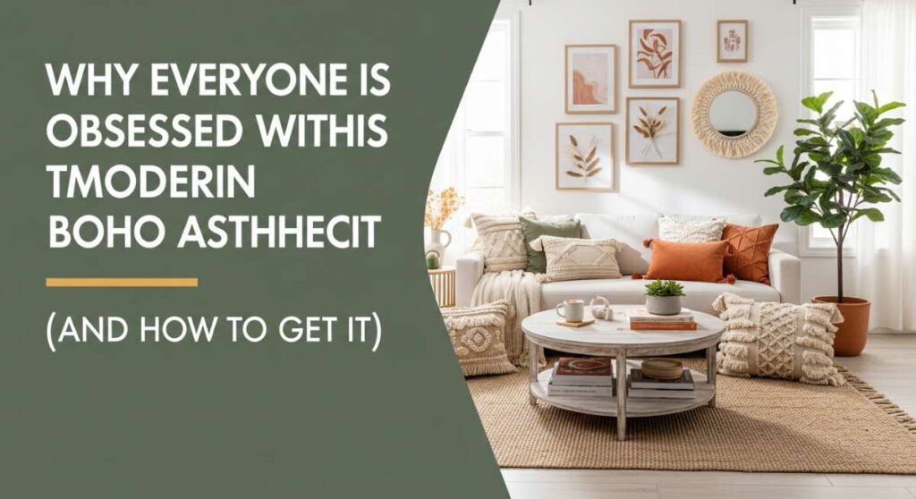featured: why everyone is obsessed with this modern boho aesthetic (and how to get it)