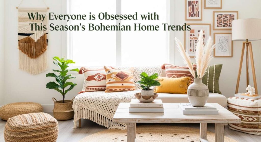 featured: why everyone is obsessed with this season's bohemian home trends