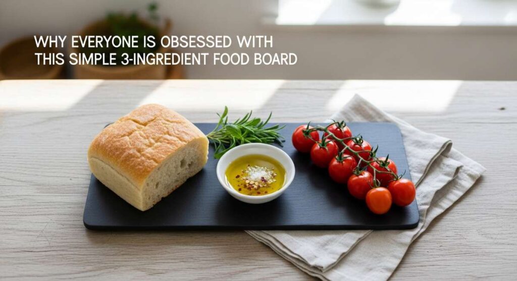 featured: why everyone is obsessed with this simple 3 ingredient food board