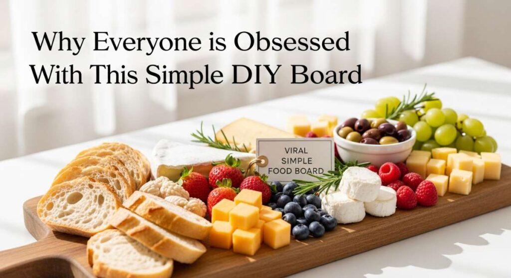 featured: why everyone is obsessed with this simple diy food board