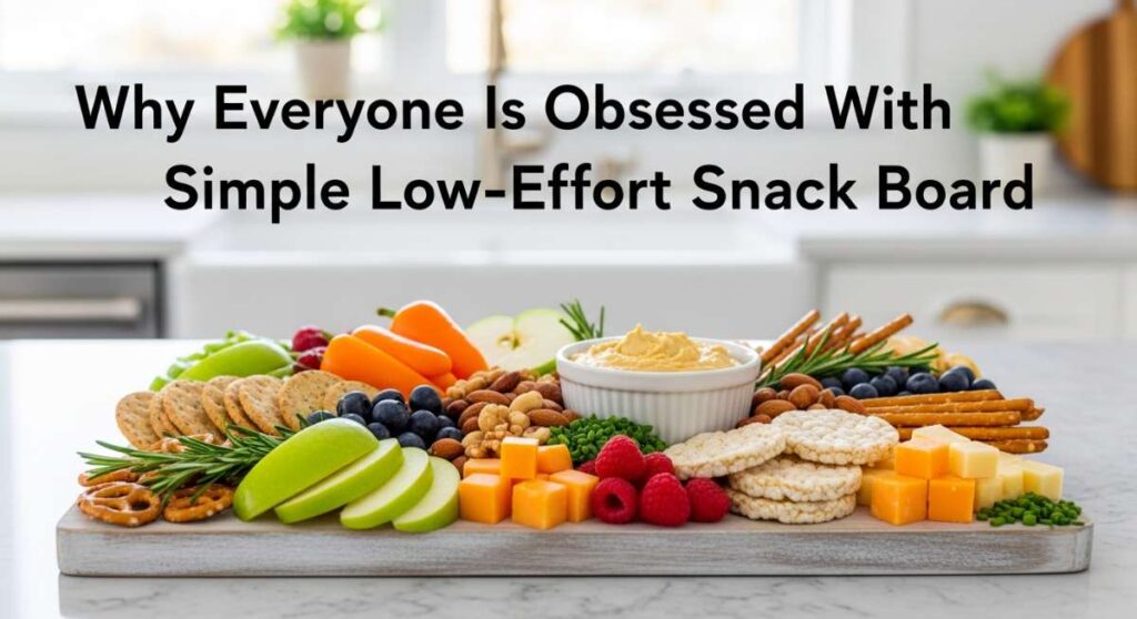 featured: why everyone is obsessed with this simple low effort snack board