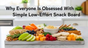 featured: why everyone is obsessed with this simple low effort snack board