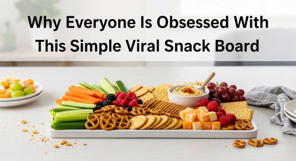 featured: why everyone is obsessed with this simple viral snack board