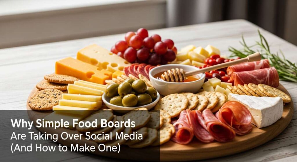 featured: why simple food boards are taking over social media (and how to make one)