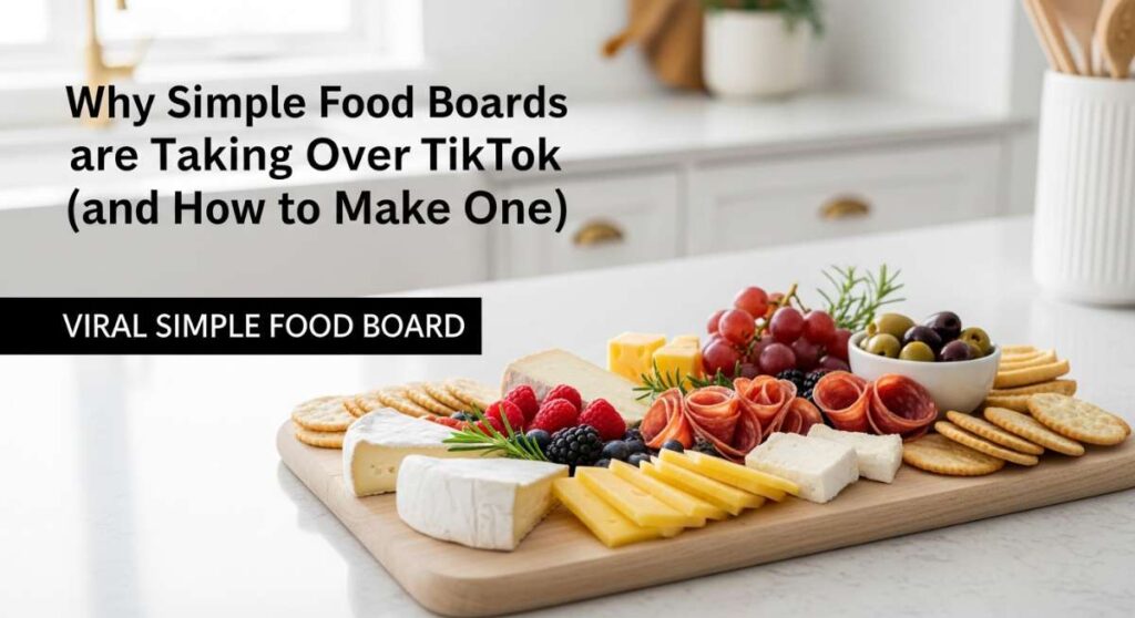 featured: why simple food boards are taking over tiktok (and how to make one)