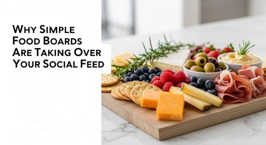 featured: why simple food boards are taking over your social feed