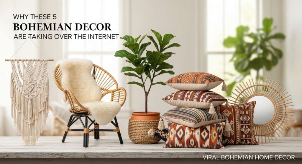 featured: why these 5 bohemian decor pieces are taking over the internet