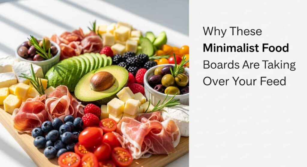 featured: why these minimalist food boards are taking over your feed