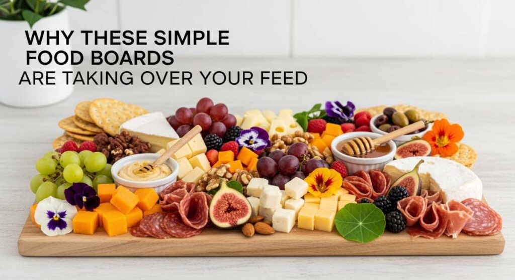 featured: why these simple food boards are taking over your feed