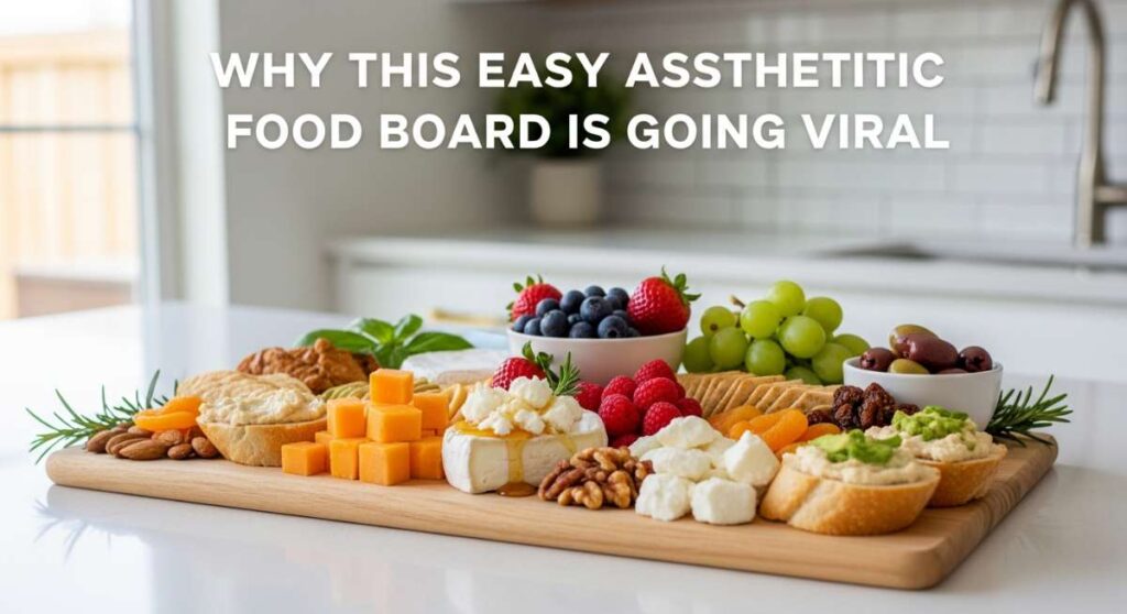 featured: why this easy aesthetic food board is going viral