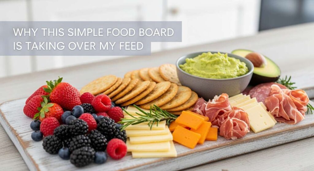 featured: why this simple food board is taking over my feed