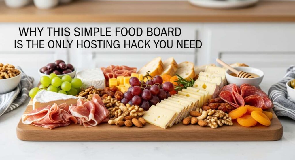 featured: why this simple food board is the only hosting hack you need