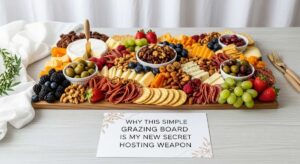 featured: why this simple grazing board is my new secret hosting weapon
