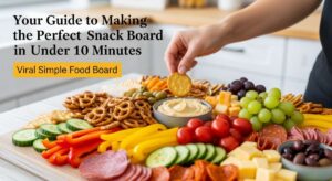 featured: your guide to making the perfect viral snack board in under 10 minutes