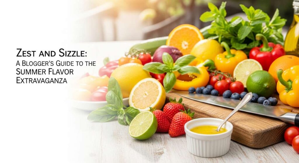 Zest and Sizzle: A Blogger's Guide to the Summer Flavor Extravaganza featured: zest and sizzle: a blogger's guide to the summer flavor extravaganza