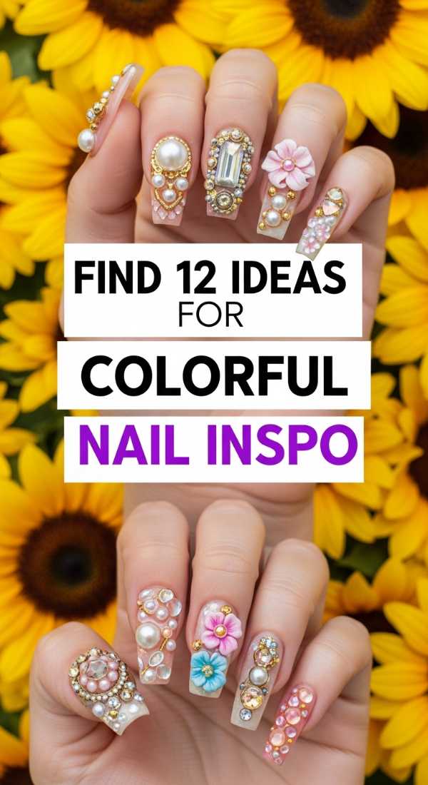 More is More: Master the Art of Maximalist Manicures Find 12 Ideas For Colorful Nail Inspo 6a0f114609985
