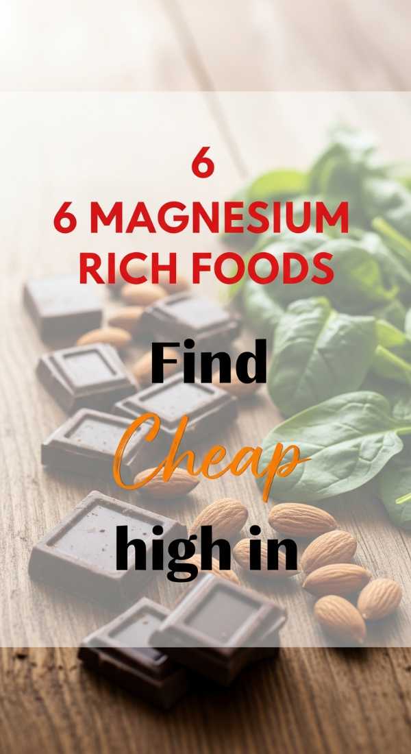 Find 6 Cheap Foods High In Magnesium 69f45148cf883