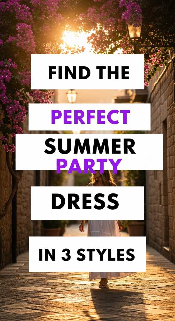 Find The Perfect Summer Party Dress In 3 Styles 6a0deef07b176
