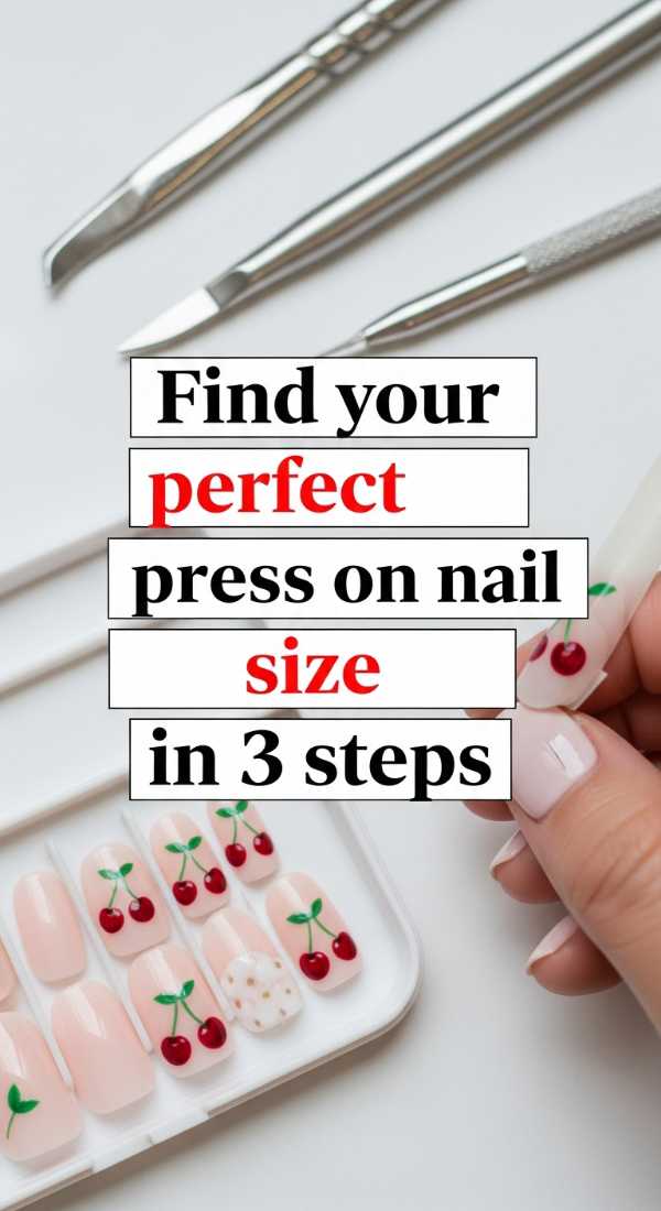 From Basic to Berry: Master the Cherry Aesthetic with These Press On Hacks Find Your Perfect Press On Nail Size In 3 Steps 6a058dbd5e390