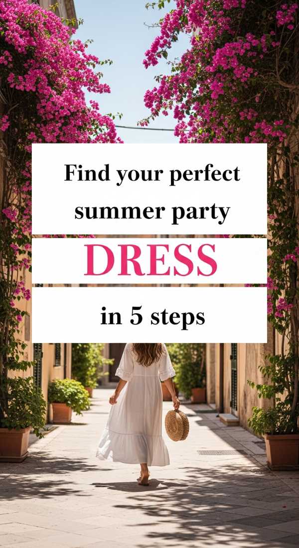 Find Your Perfect Summer Party Dress In 5 Steps 6a0de76598b0a