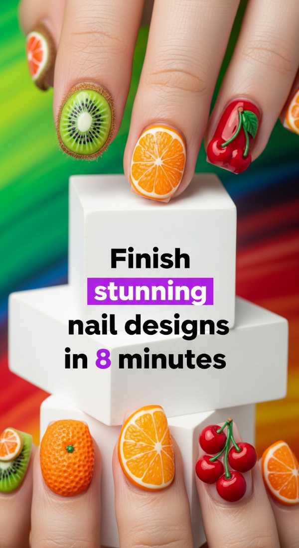 Finish Stunning Nail Designs In 8 Minutes 6a033a1f217c4