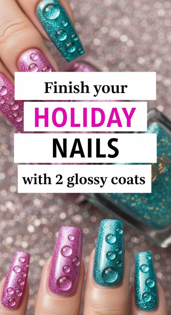 Bright, Bold, and Beautiful: Your 2024 Summer Nail Inspo Finish Your Holiday Nails With 2 Glossy Coats 6a0f0d9092056