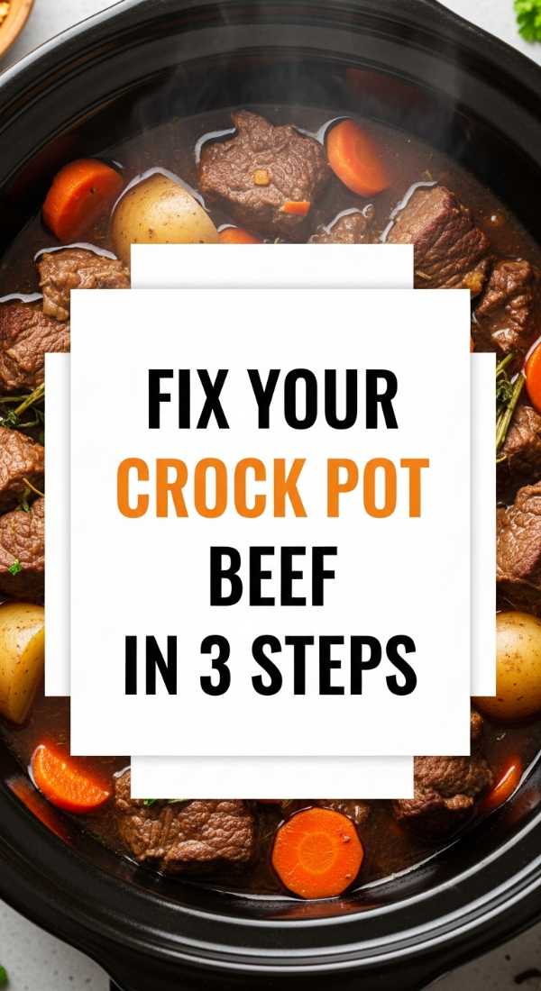 Ultimate Comfort: The Only Cooking Guide You’ll Ever Need Fix Your Crock Pot Beef In 3 Steps 69f6fdfed5090