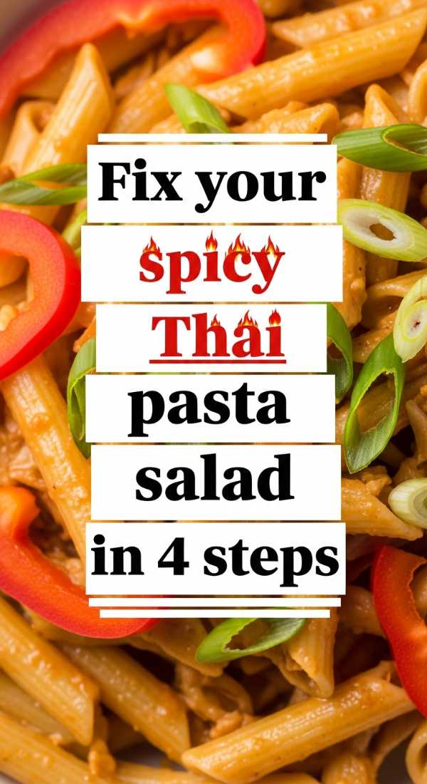 Fix Your Spicy Thai Pasta Salad In 4 Steps 6a04167e2bdfc