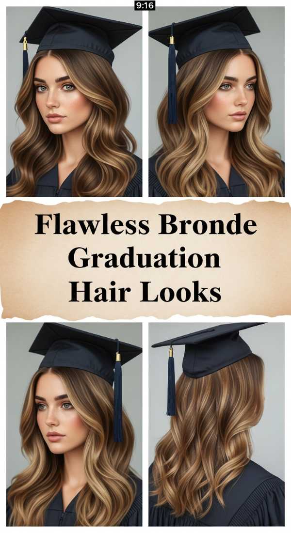 Flawless Bronde Graduation Hair Looks 6a08cce12aa44