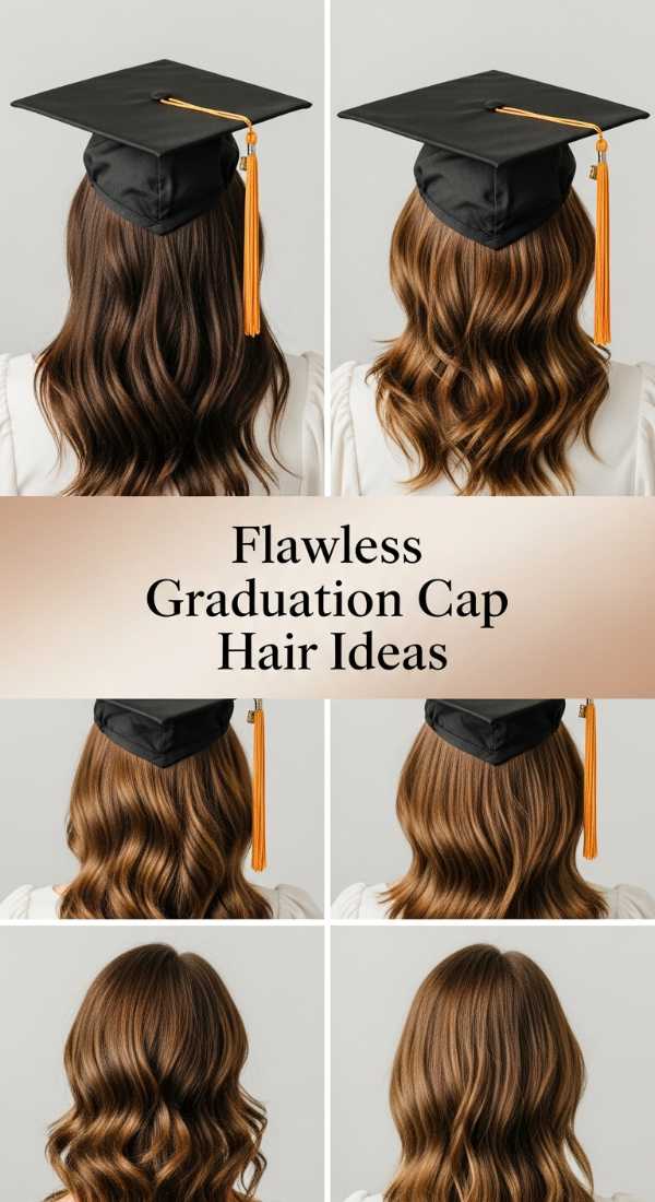 Flawless Graduation Cap Hair Ideas 6a08ccd1ae9a6