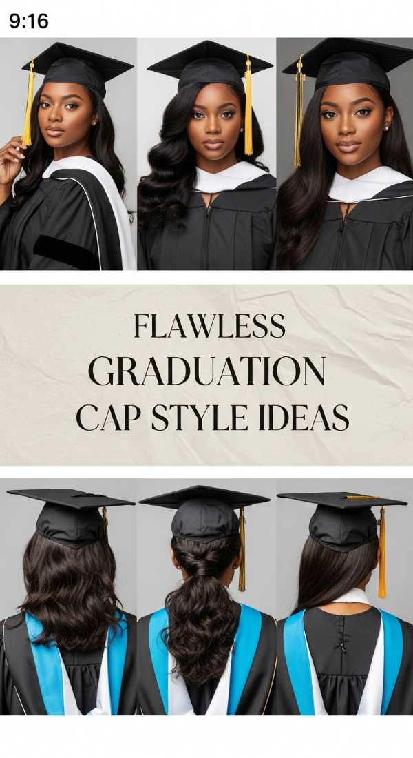 Flawless Graduation Cap Style Ideas 6a142ded8a043