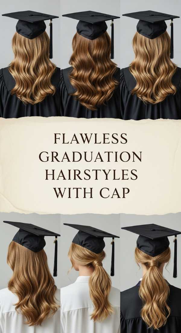 Beyond the Horizon: The Top 2026 Global Hair Trends You Need to See Flawless Graduation Hairstyles With Cap 6a08d443eb1e7