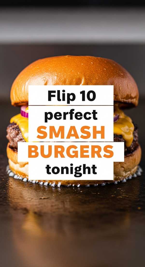 Flip 10 Perfect Smash Burgers Tonight 69f47f58c2480