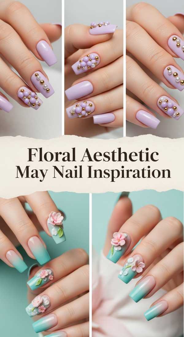 Floral Aesthetic May Nail Inspiration 6a134e35b59c5