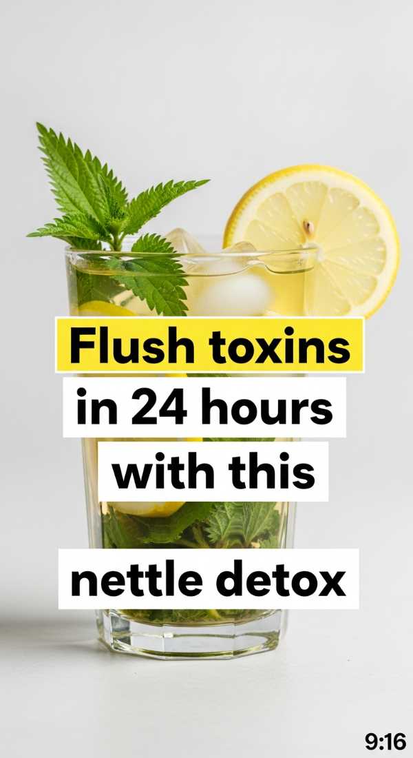 Flush Toxins In 24 Hours With This Nettle Detox 69f47c6aefd6f