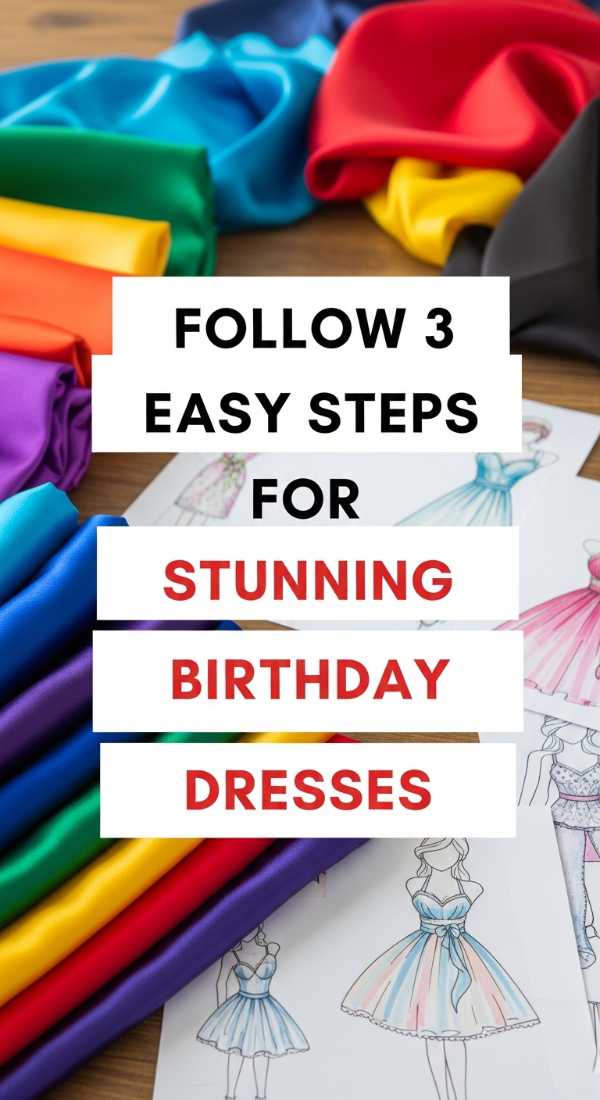 Follow 3 Easy Steps For Stunning Birthday Dresses 6a031c1766f3d